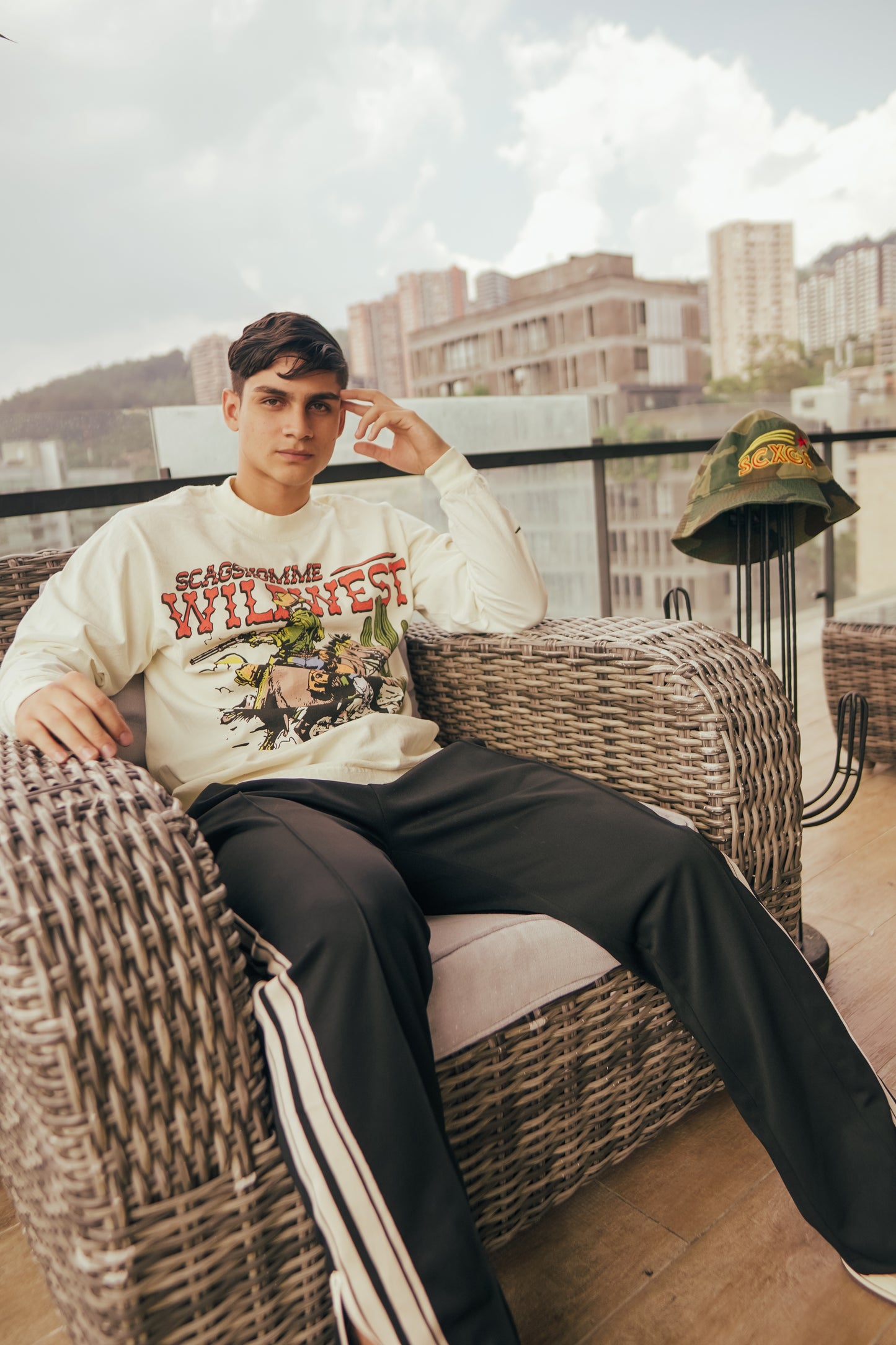 SCAGSHOMME WILDWEST LONGSLEEVE SHIRT