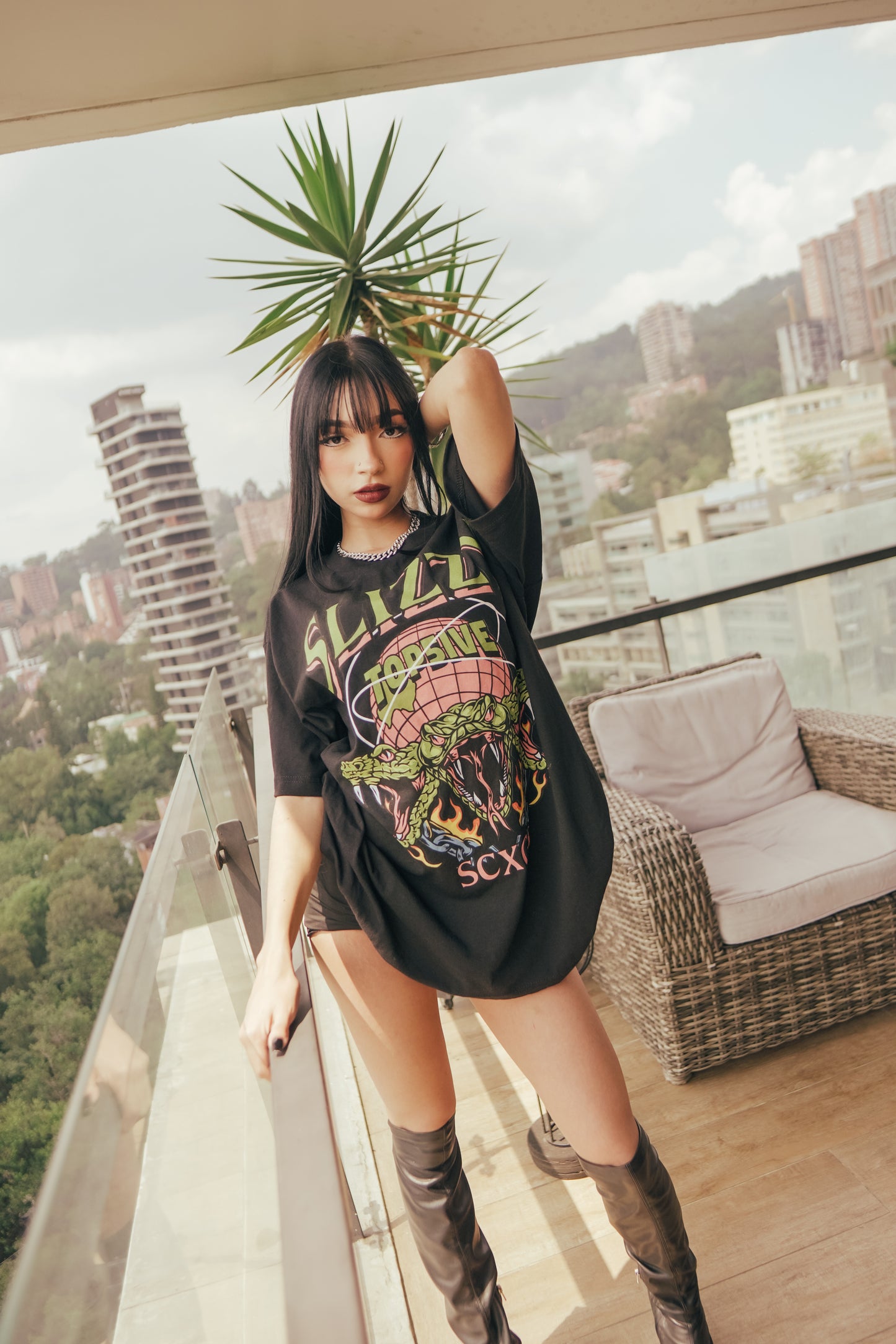 SLIZZY X SCXGS SHORT SLEEVE SHIRT
